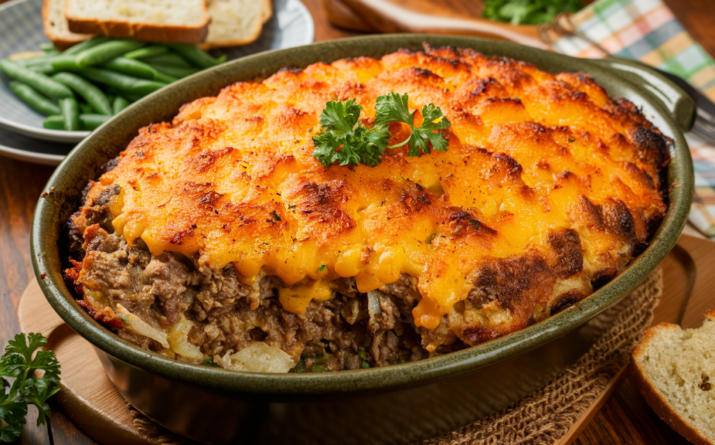 hamburger and hash brown potato casserole