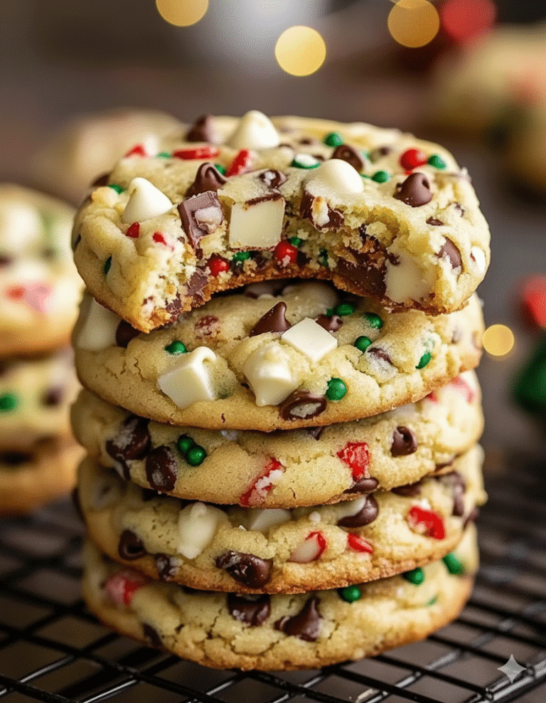The BEST Chewy Chocolate Peppermint Cookies! 🍫🎄
