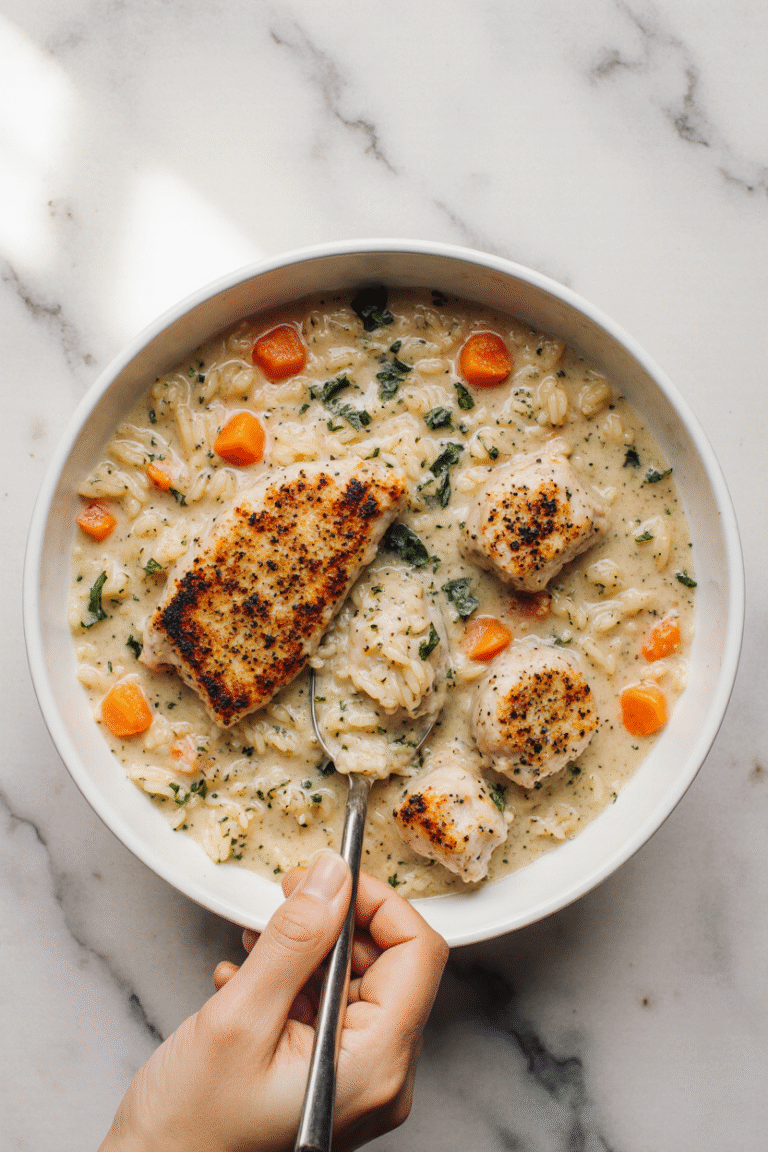 Chicken and Rice Recipe: Easy One Pot Comfort Meal